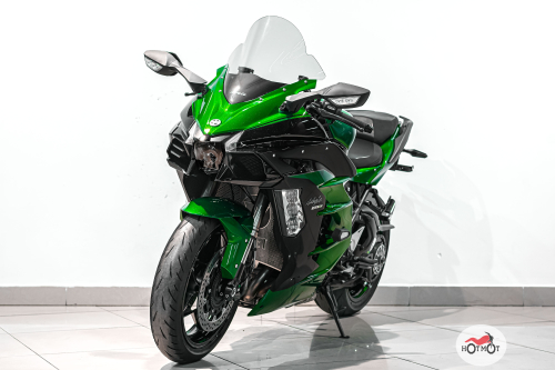 Мотоцикл KAWASAKI Ninja H2 SX 2019, Зеленый фото 2