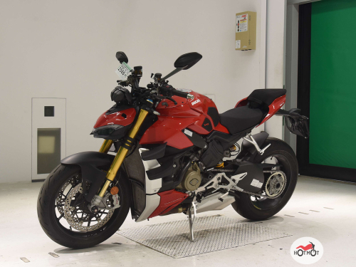 Мотоцикл DUCATI Streetfighter V4 2021, Красный фото 4