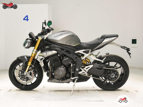 Мотоцикл Triumph Speed Triple 2021, ЧЕРНЫЙ фото 2