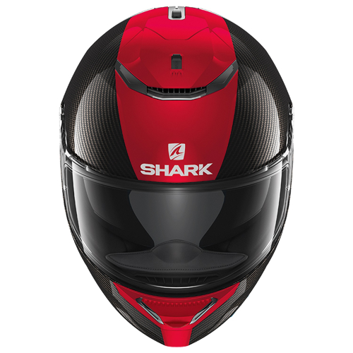 Шлем Shark SPARTAN CARBON 1.2 SKIN Red/Black/Glossy Carbon фото 4