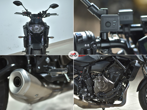 Мотоцикл YAMAHA MT-07 (FZ-07) 2018, Черный фото 10