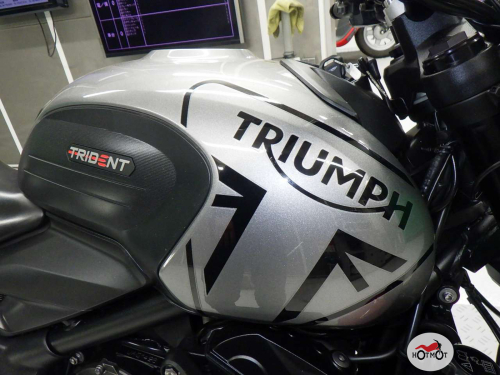 Мотоцикл TRIUMPH Trident 660 2021, СЕРЫЙ фото 12