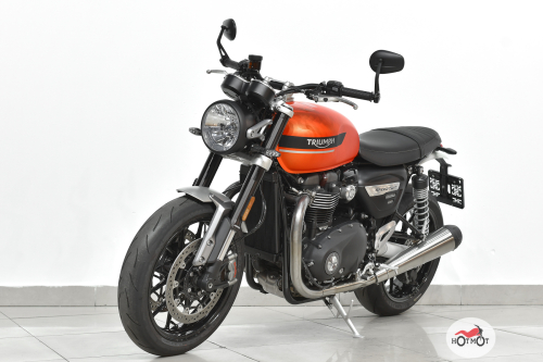 Мотоцикл TRIUMPH Speed Twin 2022, Оранжевый фото 2