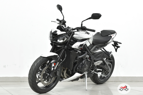 Мотоцикл TRIUMPH Street Triple 2023, Белый фото 2