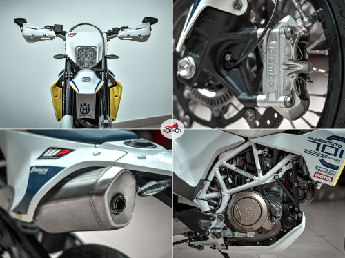 Мотоцикл Husqvarna 701 Supermoto 2019, БЕЛЫЙ фото 10