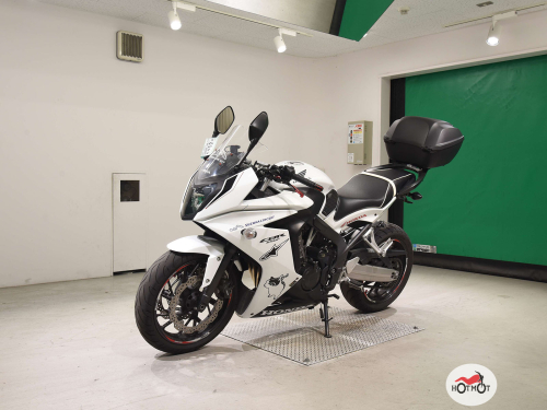 Мотоцикл HONDA CBR 650F 2015, Белый фото 4