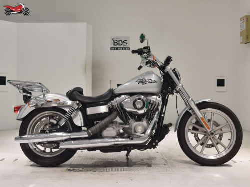 Мотоцикл Harley-Davidson Dyna Super Glide 2010, СЕРЕБРИСТЫЙ