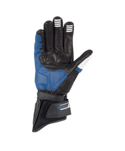Перчатки кожаные Bering SNAP Black/Blue фото 2