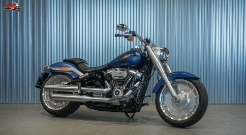 Мотоцикл Harley-Davidson Fat Boy 2018, СИНИЙ фото 5