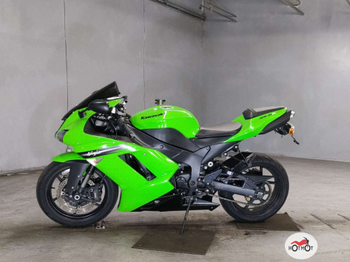 Мотоцикл KAWASAKI ZX-6 Ninja 2008, Зеленый
