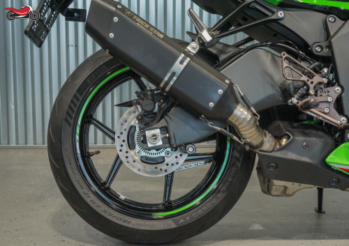 Мотоцикл Kawasaki ZX-6 Ninja 2024, ЗЕЛЕНЫЙ фото 8