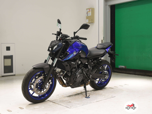 Мотоцикл YAMAHA MT-07 (FZ-07) 2022, Синий фото 4