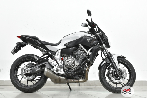 Мотоцикл YAMAHA MT-07 (FZ-07) 2014, Белый фото 3