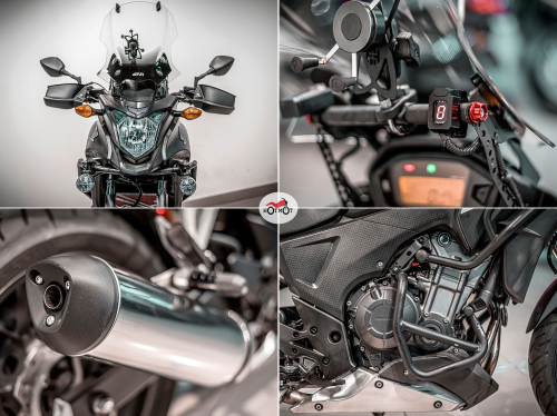 Мотоцикл HONDA 400X 2015, Черный фото 10