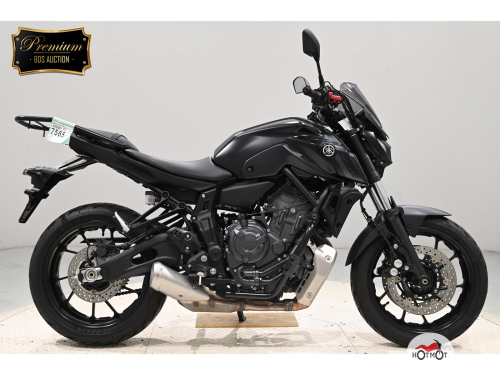 Мотоцикл YAMAHA MT-07 (FZ-07) 2023, Черный фото 2