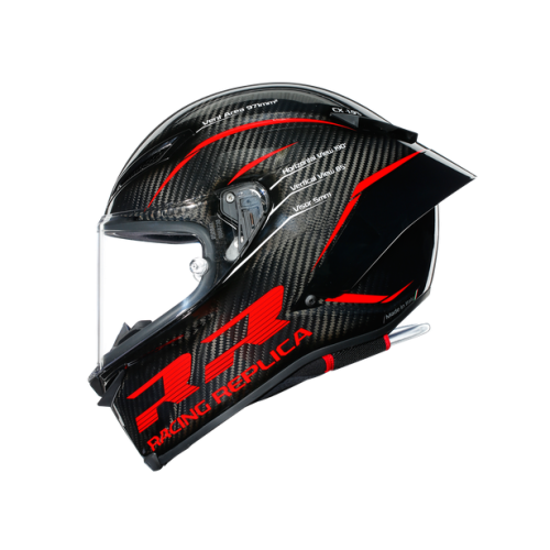 Шлем AGV PISTA GP RR MULTI Performance Carbon/Red фото 3