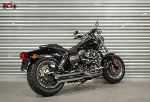 Мотоцикл Harley-Davidson Fat Bob 2013, ЧЕРНЫЙ фото 5