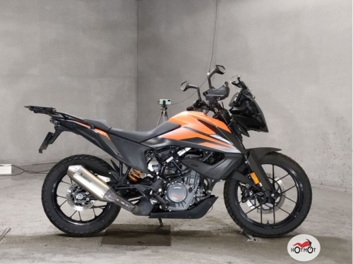 Мотоцикл KTM 390 Adventure 2020, оранжевый, черный фото 2