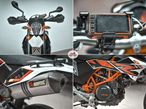 Мотоцикл KTM 690 SMC R 2015, БЕЛЫЙ фото 10