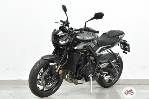 Мотоцикл TRIUMPH Street Triple 2021, серый фото 2