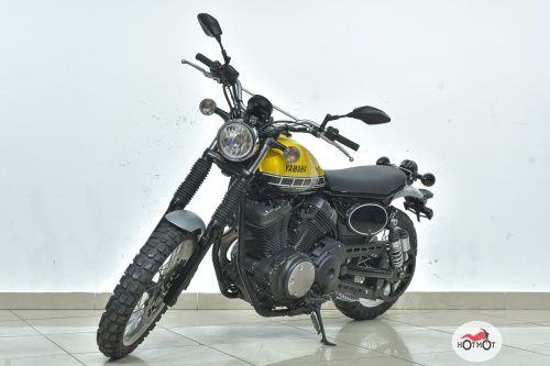 Мотоцикл YAMAHA SCR950 2018, желтый фото 2