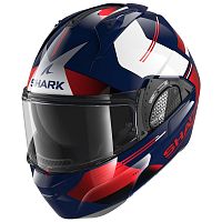 Шлем SHARK EVO GT TEKLINE Blue/Chrome/Red