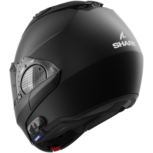 Шлем Shark EVO-GT PACK N-COM EDITION BLANK MAT Black фото 2