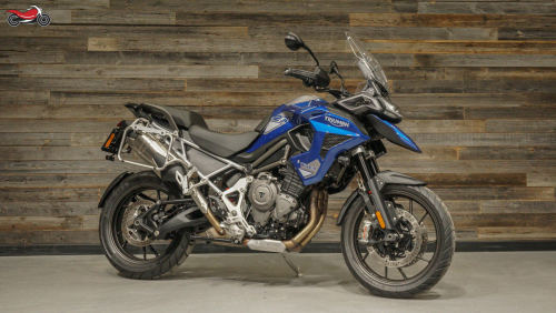 Мотоцикл Triumph Tiger 1200 2023, БЕЛЫЙ, СИНИЙ фото 5