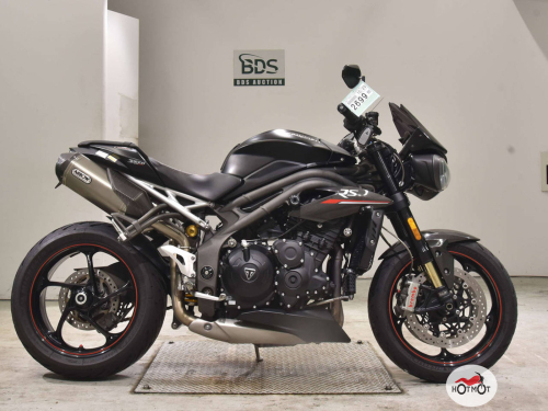 Мотоцикл TRIUMPH Speed Triple 2019, Черный фото 2