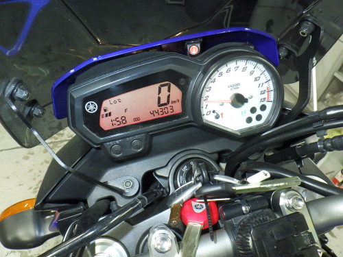 Мотоцикл YAMAHA FZ8 2015, Синий фото 11