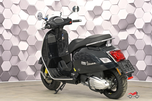 Скутер VESPA GTS Super 300 2022, черный фото 8