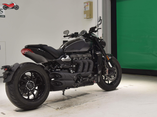 Мотоцикл Triumph Rocket 3 2024, ЧЕРНЫЙ фото 5