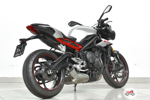 Мотоцикл TRIUMPH Street Triple 2017, СЕРЫЙ фото 7