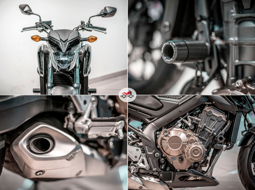 Мотоцикл HONDA CB 650F 2018, СЕРЫЙ фото 10