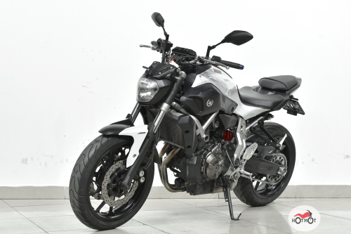 Мотоцикл YAMAHA MT-07 (FZ-07) 2014, Белый фото 2