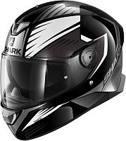 Шлем Shark SKWAL 2.2 HALLDER Black/White/Antracite