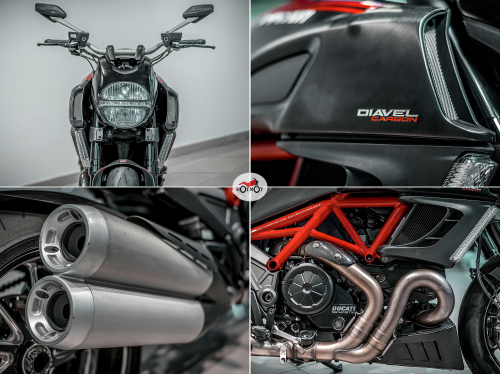 Мотоцикл DUCATI Diavel Carbon 2011, Черный фото 10