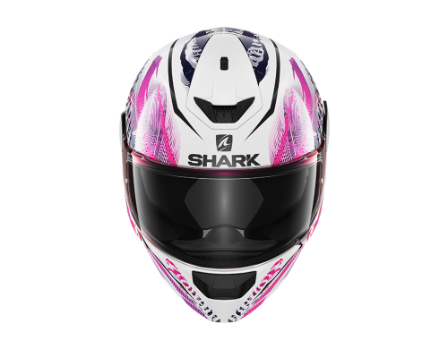 Шлем Shark D-SKWAL 2 SHIGAN White/Purple/Black фото 3