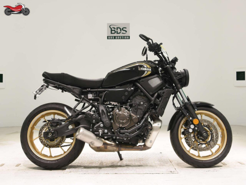 Мотоцикл Yamaha XSR700 2023, ЧЕРНЫЙ