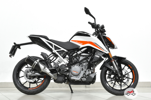 Мотоцикл KTM 390 Duke 2022, БЕЛЫЙ фото 3