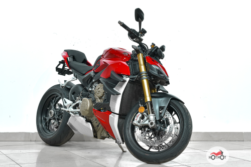 Мотоцикл DUCATI Streetfighter V4 2021, Красный