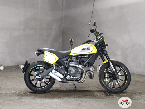 Мотоцикл DUCATI Scrambler 2016, желтый фото 2