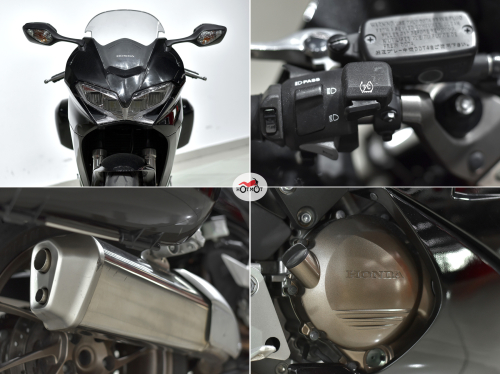 Мотоцикл HONDA VFR800F 2017, Черный фото 10