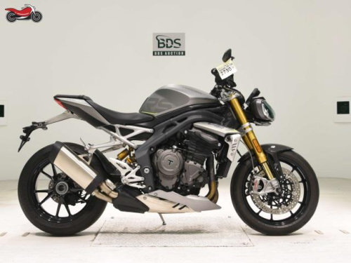 Мотоцикл Triumph Speed Triple 2021, СЕРЫЙ