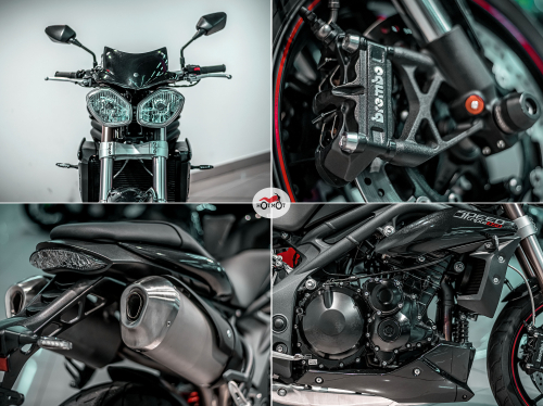 Мотоцикл TRIUMPH Speed Triple 2015, Черный фото 10