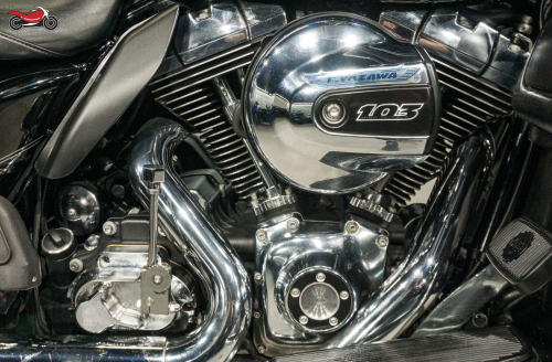 Мотоцикл Harley-Davidson Electra Glide 2015, ЧЕРНЫЙ фото 10