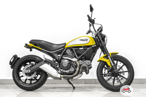 Мотоцикл DUCATI Scrambler 2015, желтый фото 3