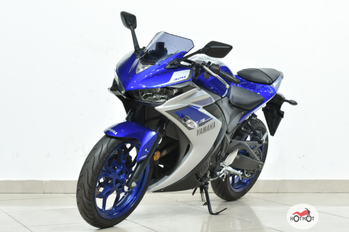 Мотоцикл YAMAHA YZF-R3 2015, СИНИЙ фото 2