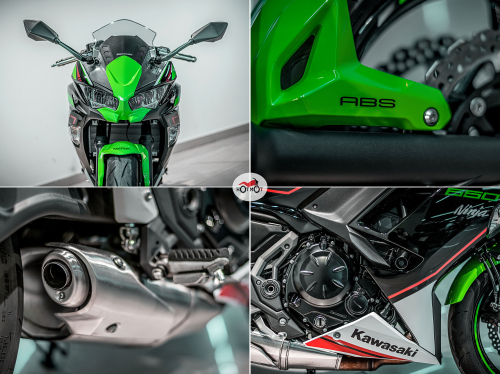 Мотоцикл KAWASAKI ER-6f (Ninja 650R) 2021, Зеленый фото 10