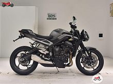 Мотоцикл Triumph Street Triple 2023, СЕРЕБРИСТЫЙ